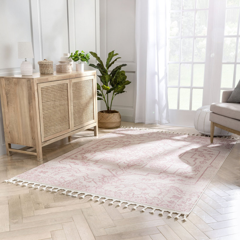 Loop-De-Loop Moroccan Synthetic Area Rug, Rectangle 120 x 180cm
