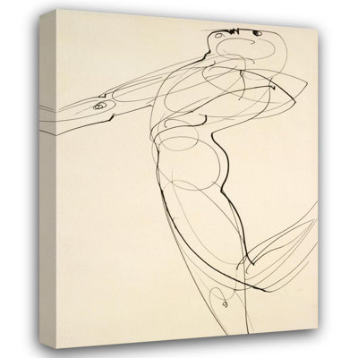 "Silhouette Bend Backwards" par Oskar Schlemmer