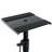 150cm Premium Floor Fixed Height Speaker Stand (Pair) For Studio Monitors And Hi-Fi Loudspeakers - Create Truer Mixes With Optimum Loudspeaker/Monitor Height And Positioning With Rotating Plate For Speakers
