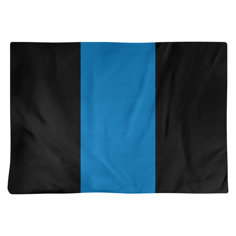Récapitulatif 18" basket Orlando, Noir / bleu / noir, Sergé de coton