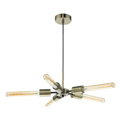Chihoko 5 - Light Antique Brass Pendant