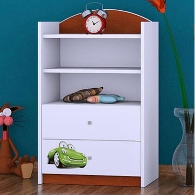 Celia 96cm H X 60cm W Transportation Kids Cube