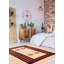 Tapis kaki clair Kashkuli Gabbeh 4 pi 5 po x 5 pi 7 po