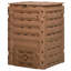 Bac à compost 120 gallons pour l'extérieur, grand composteur de jardin avec 80 évents, portes coulissantes doubles, système de compostage sans BPA-128131184