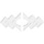 Médaillon de plafond contemporain en PVC de qualité architecturale Zoe-36078439