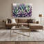 Art végétal sur toile gris-1044388466