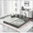 78.8" Multi-Functional Convertible Folding Mattress - Chenille Floor Sofa Bed Lounge Couch For Small Spaces, Dorm & Apartment, Free Pillows Included-1530111555