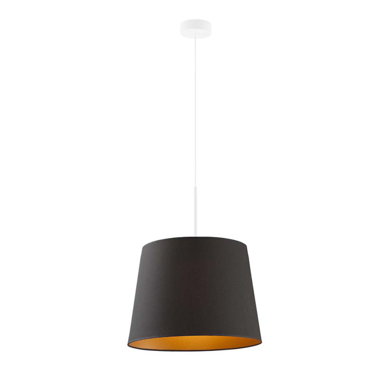 Tunnell 1 - Light Single Pendant, Brown, White