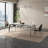 White Rectangular Sintered Stone Tabletop Dining Table-1969528192