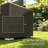 Wicker Outdoor Sofa with Deep Cushions