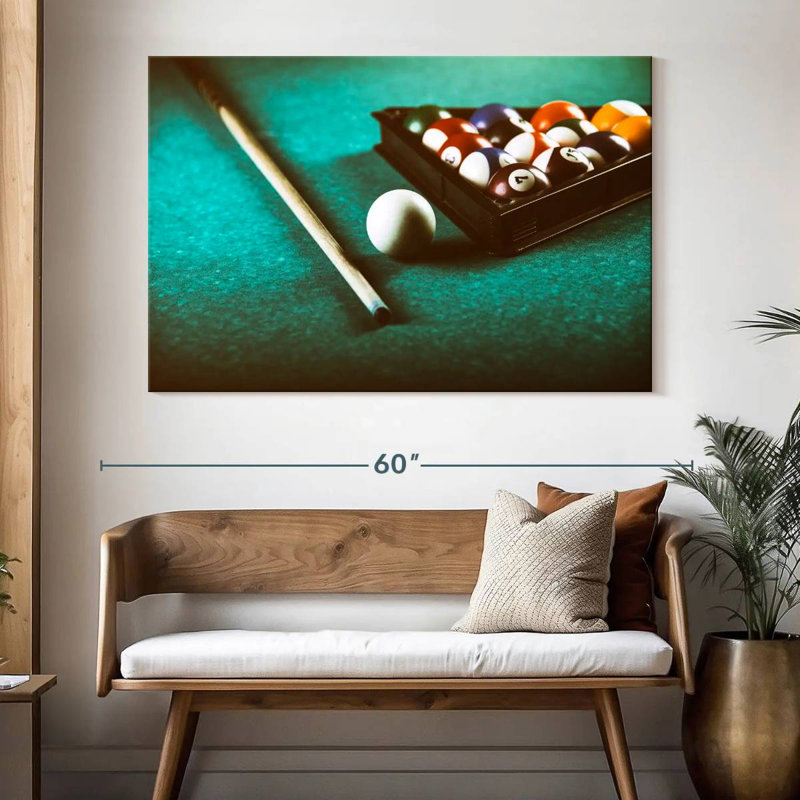 Senne Billiard Things, H 34 po x l 51 po