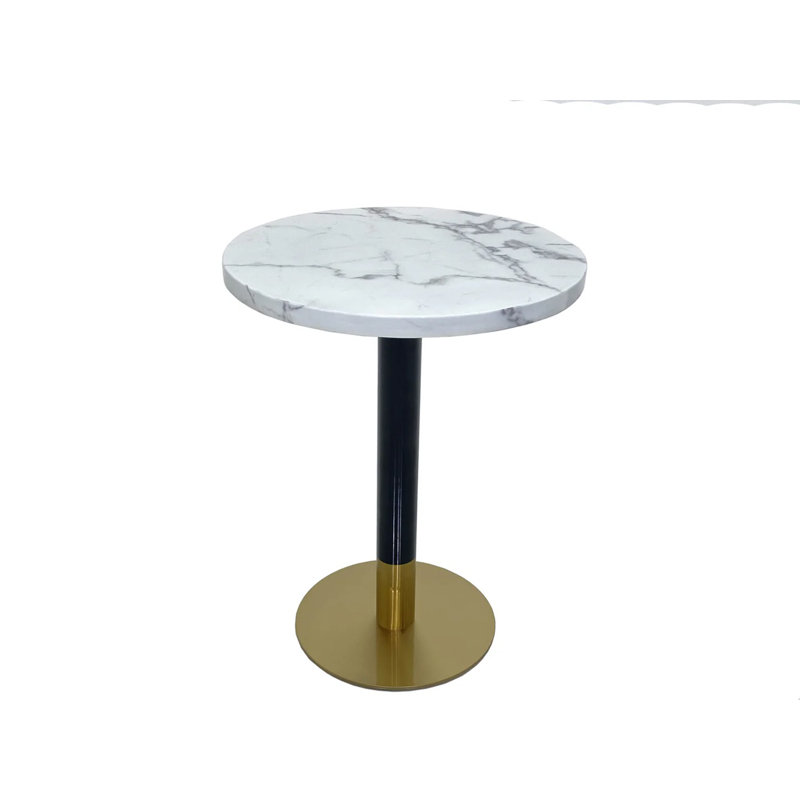 Table de salle à manger Kyrre, Blanc, Black
