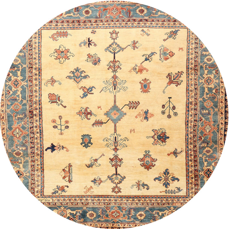 Oriental Indoor Rug, Round 6'