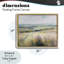 Cadre flottant Summer Meadow Viewpoint, design par Svetlana Aleynikova-412473206-412473203