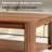 Wood Coffee Table Rectangular Accent Table with Storage Shelf-1290602246