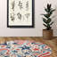 Tapis tressé étoilé-106464411