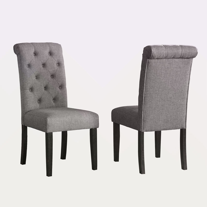 Chaise de salle à manger Asons, Gris