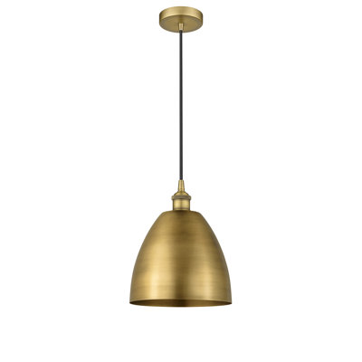 Luminaire suspendu conique à 1 lumière