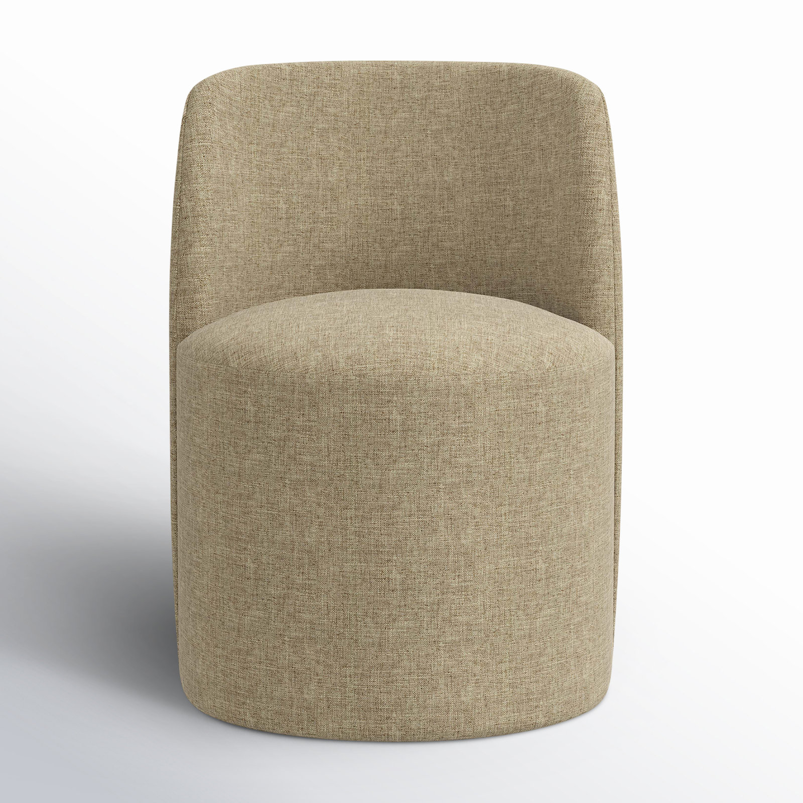 Begonia Dining Chair, Zuma Natural Textured Linen