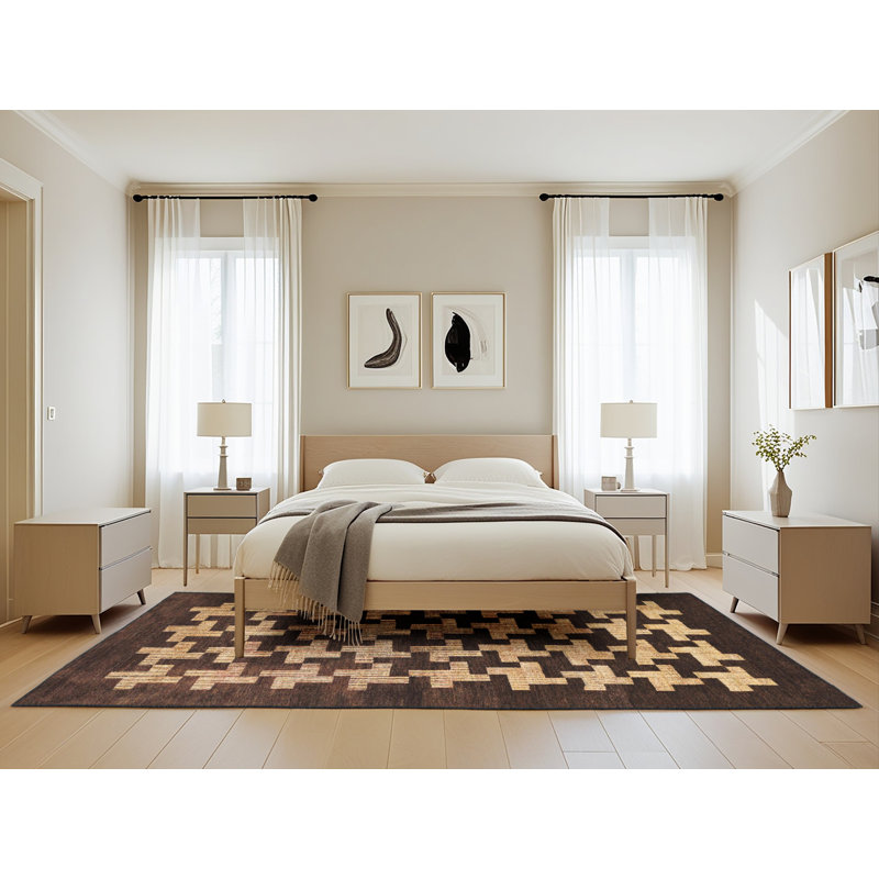 Tapis abstrait moderne 1619, Rectangle 5 pi x 8 pi