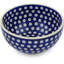 Blue Eyed Peacock Stoneware Rice Bowl