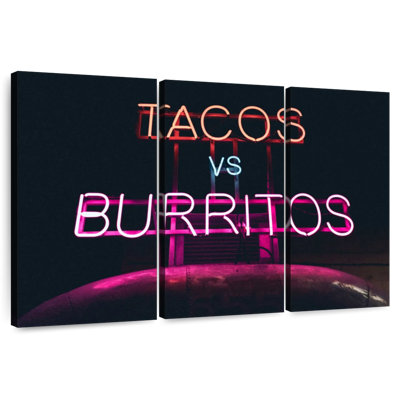 Tergel Tacos Versus Burritos