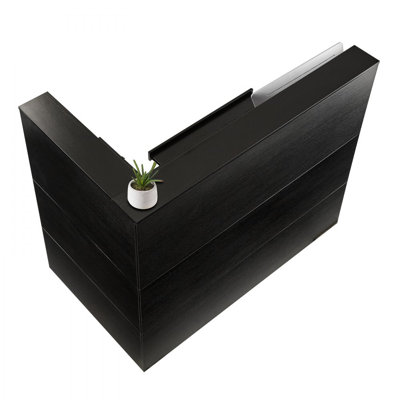 Rectangle Manufactured Wood Reception Desk