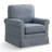 Kandyn 33" W Modern Wide Upholstered Swivel Striped Accent Chair-1085024321