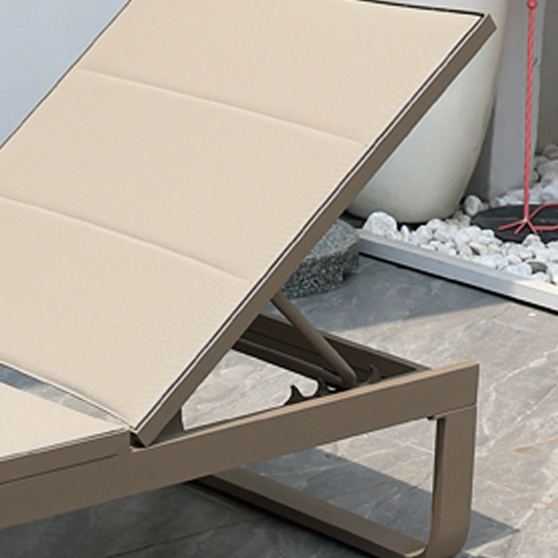 Outdoor Metal Chaise Lounge