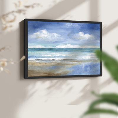 Washy Coast II - reproduction encadrée