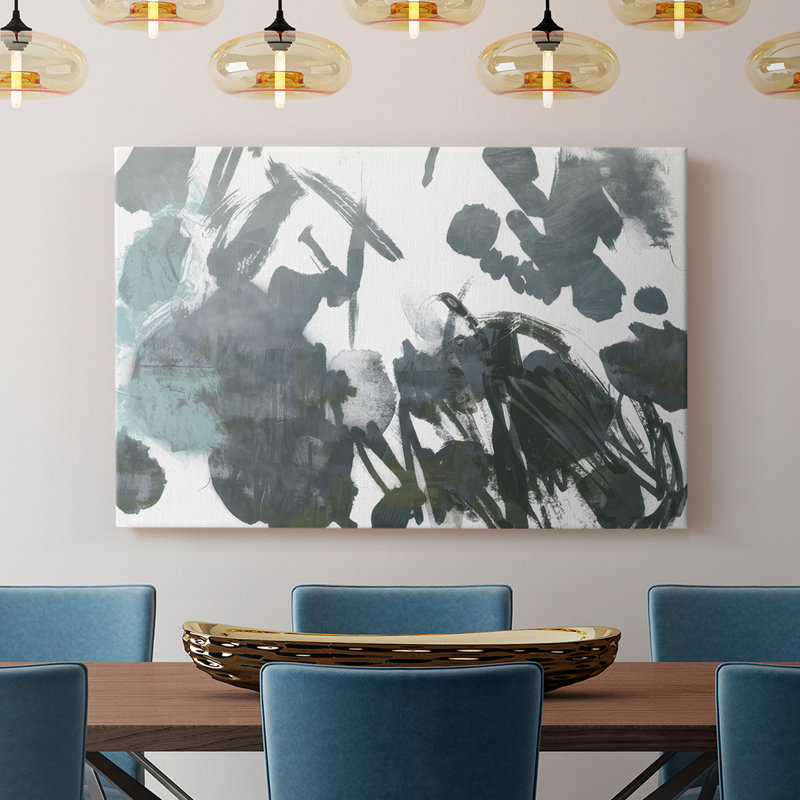 Word Bubble II -Gallery Wrapped Cavas, 12" H x 18" W