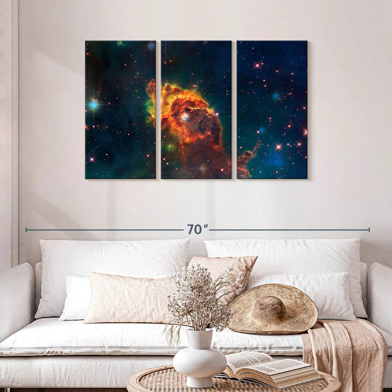 Oberle Carina Nebula, 28" H x 45" W