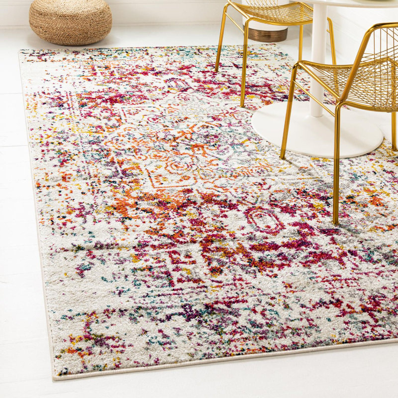 Tapis oriental Lucile, Carré 7 pi 10 po