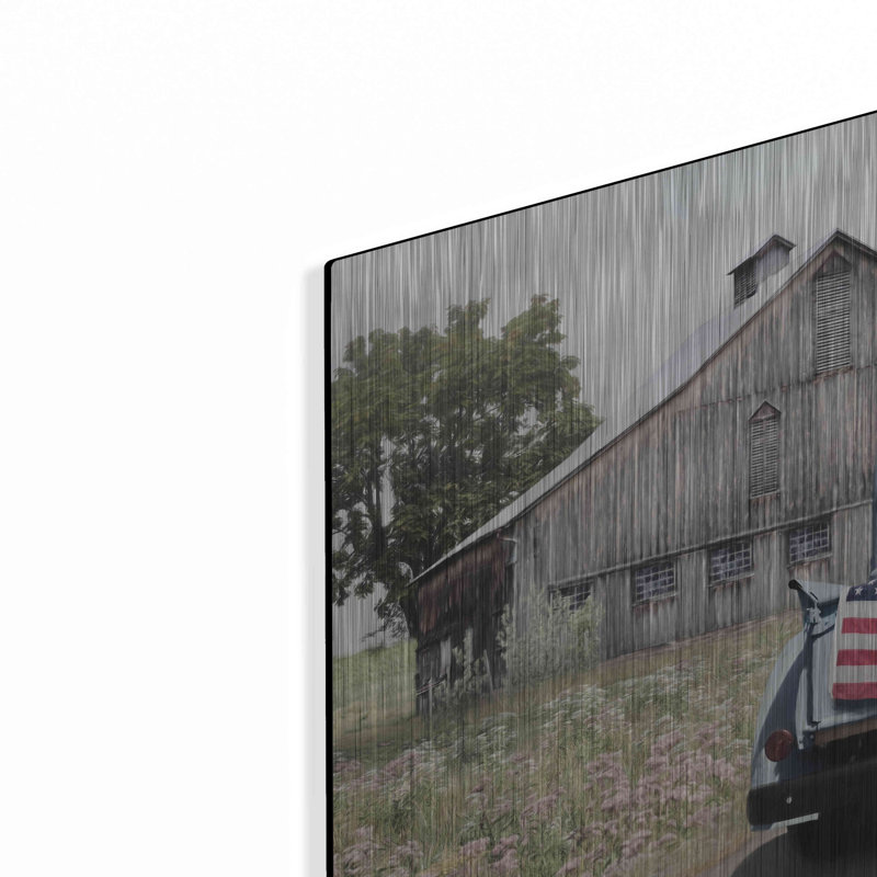 «American Tailgating» par Lori Deiter, H 12 po x l 16 po