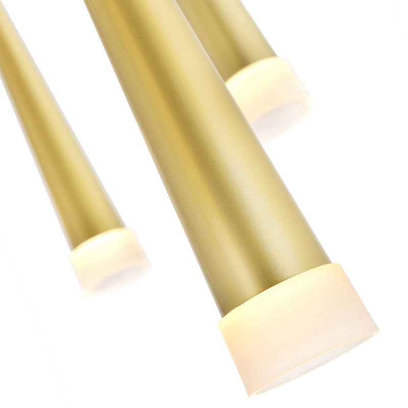 Finola 36 - Light Gold Cluster Pendant