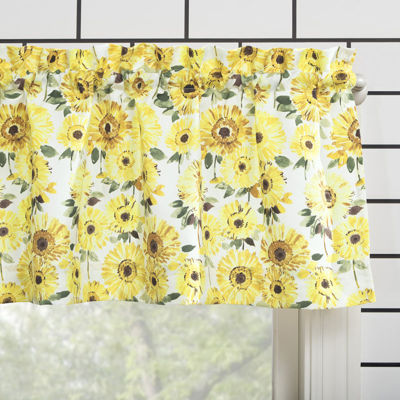 Houpt Floral Tailored Window Valance