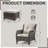 Wicker 4-Person Patio Conversation Set with Cushions and Ottoman-994903183