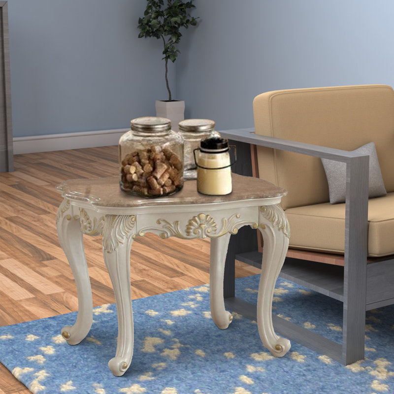 Gavino Solid Wood End Table