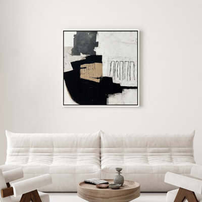Framed Wall Art Abstract Vintage Antique Classic for Bedroom