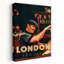 Londres, Angleterre, pub, barman, classique, rétro, art mural traditionnel-129478042