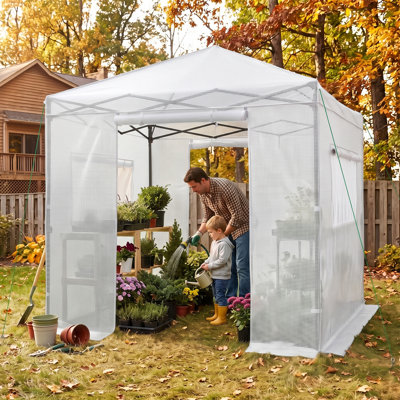 Serre Pop Up Green l 8 pi x P 8 pi