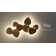 Tria Set 8 LED Dimmable Wall Lamp