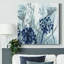 Indigo Field II - impression sur toile tendue-492508675