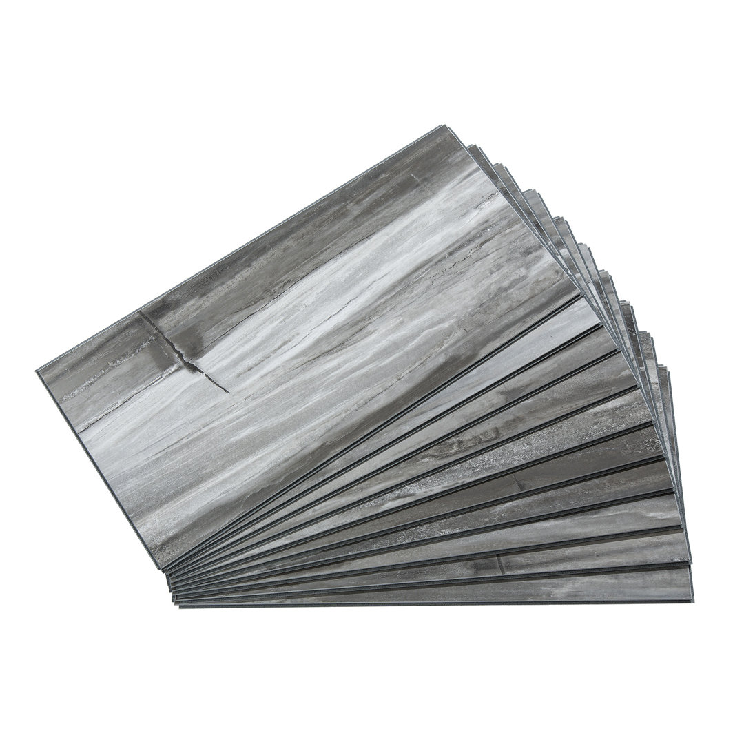 Palisade 23.2 in. x 11.1 in. Interlocking Vinyl Wall/Backsplash Panels (10 Pack) Palisade 