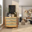 Décoration murale géométrique dimensionnelle en bois Cole and Grey