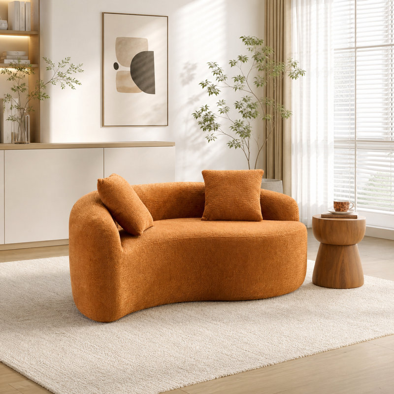Canapé modulaire Boneless, Orange