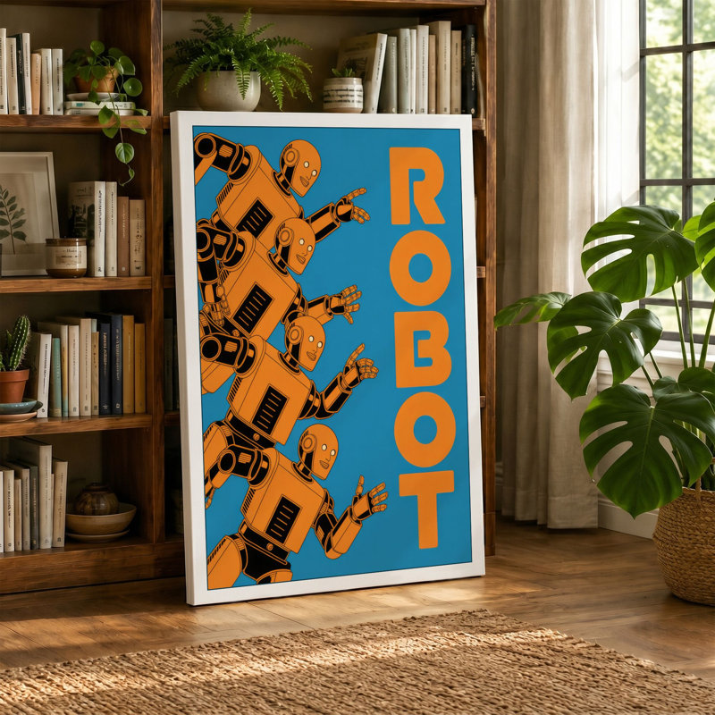 Print, 18x12 - 45.7 x 30.5 cm, Terracotta Border