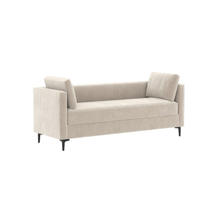 Faux Leather Upholstered Bench