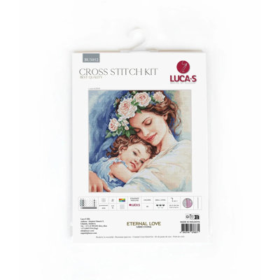 Ensemble de point de croix au point de croix «Eternel Love Mother and Child» par Luca-S bu5052l