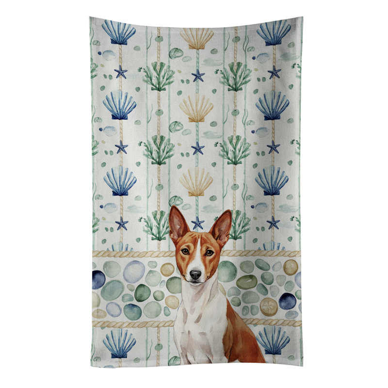 Torchon rouge et blanc Basenji, Basenji rouge et blanc